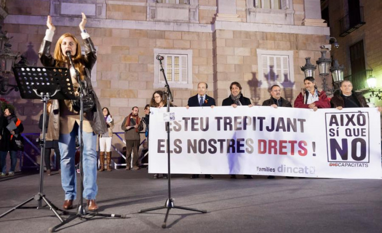 ​El sector de la discapacidad sale a la calle para defender 9.000 puestos de trabajo