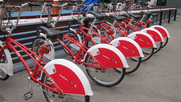 La segunda jornada de huelga del Bicing ha tenido un seguimiento del 100 por ciento