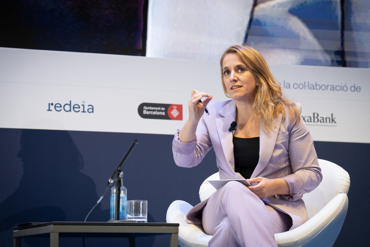 La consellera de Economía de la Generalitat, Natàlia Mas