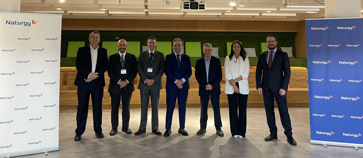 Acto firma acuerdo Naturgy y Greene