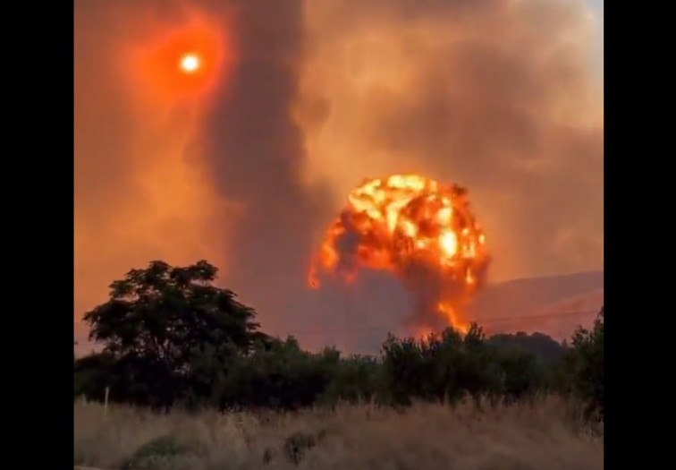 VIDEO: Creta en llamas: incendios forestales provocan evacuaciones masivas en la isla griega