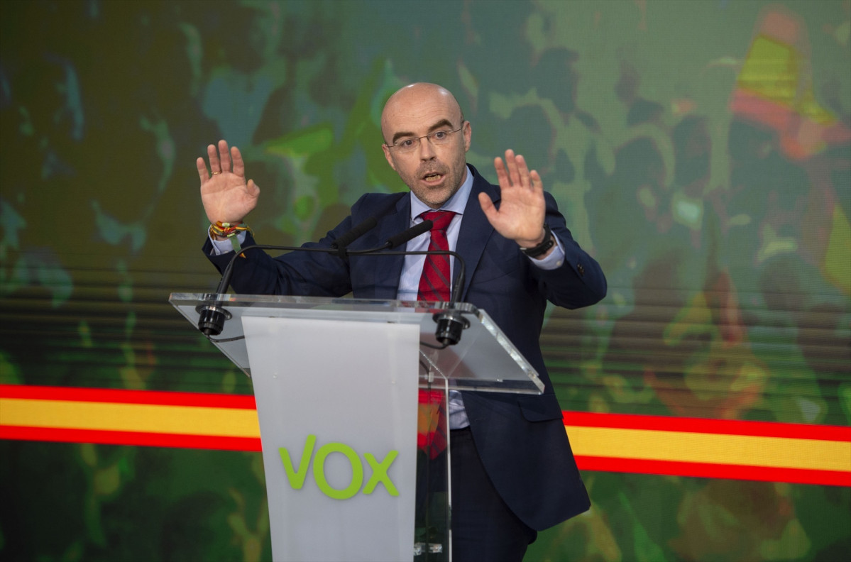 EuropaPress 3606990 vicepresidente accion politica eurodiputado vox jorge buxade ofrece rueda