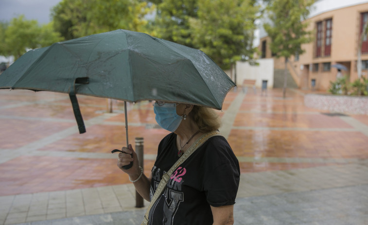 Amposta, epicentro del temporal Gabrielle: 246 litros por metro cuadrado desde el domingo