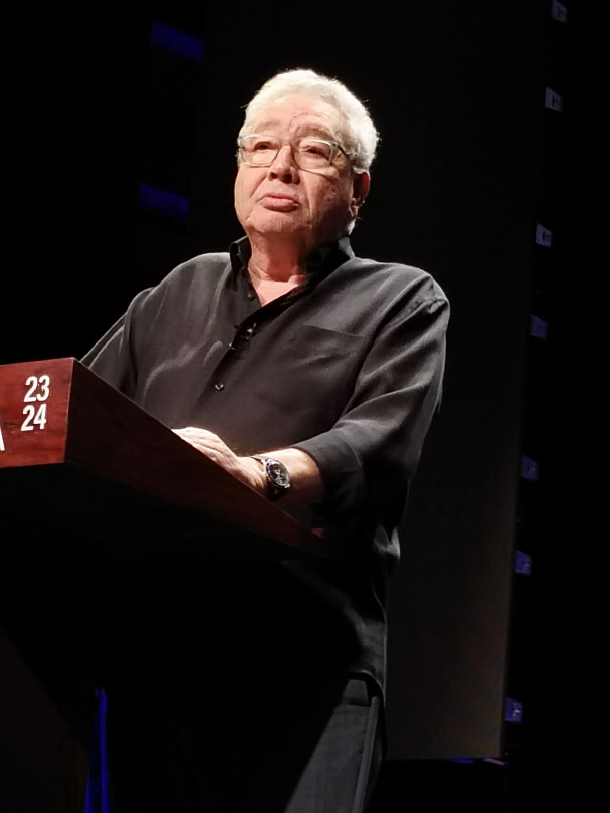 Teatro.Daniel Martu00ednez. presidente de Focus