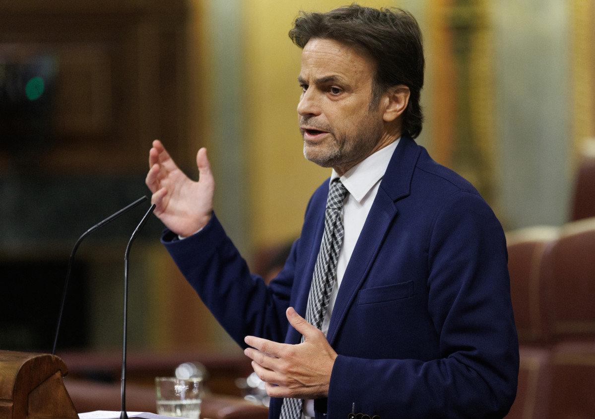 Archivo - El exdiputado del Congreso y negociador de Sumar para la investidura, Jaume Asens, a 19 de abril de 2023, en Madrid (España)