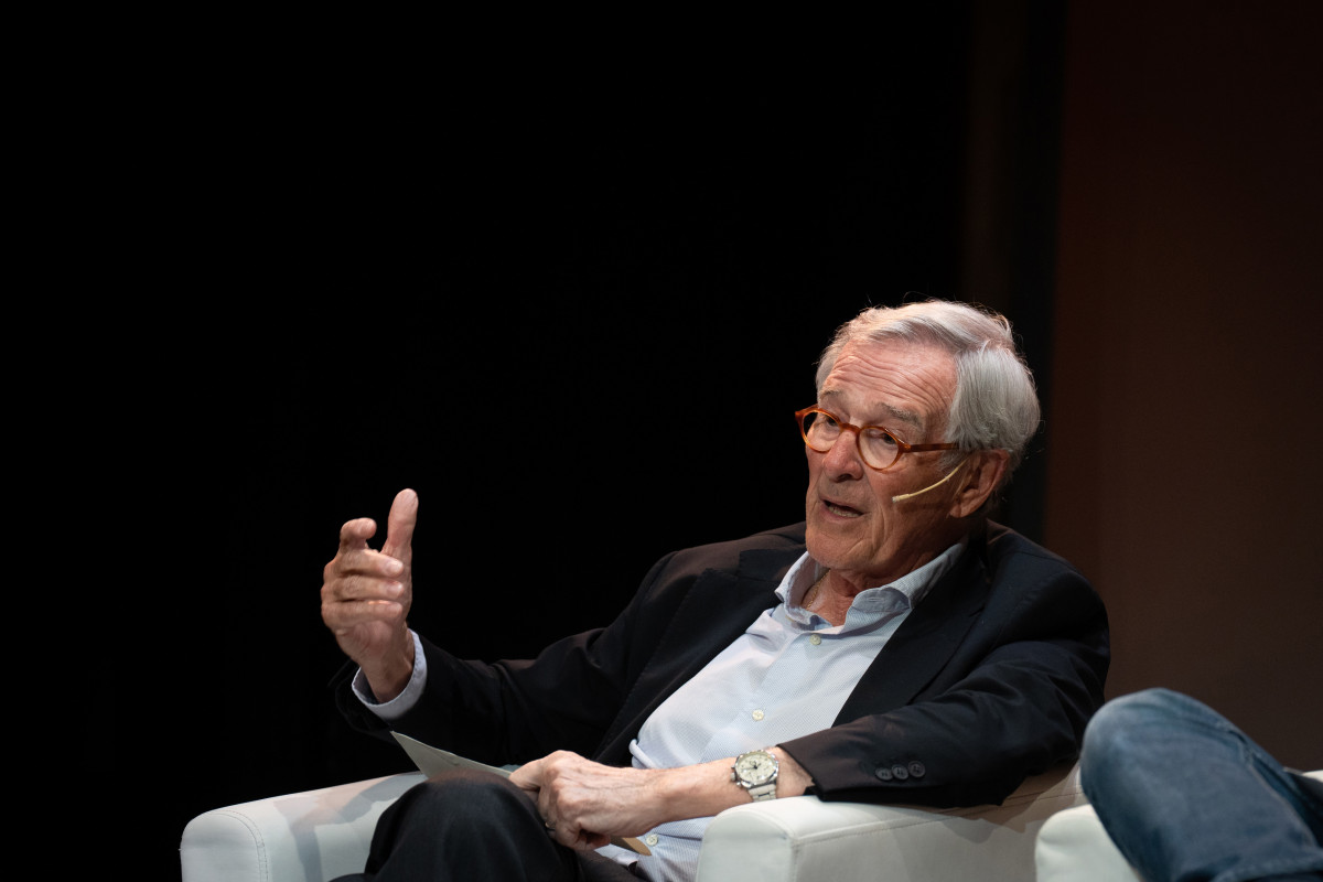 Archivo - Trias durante la campa&ntilde;a de las municipales