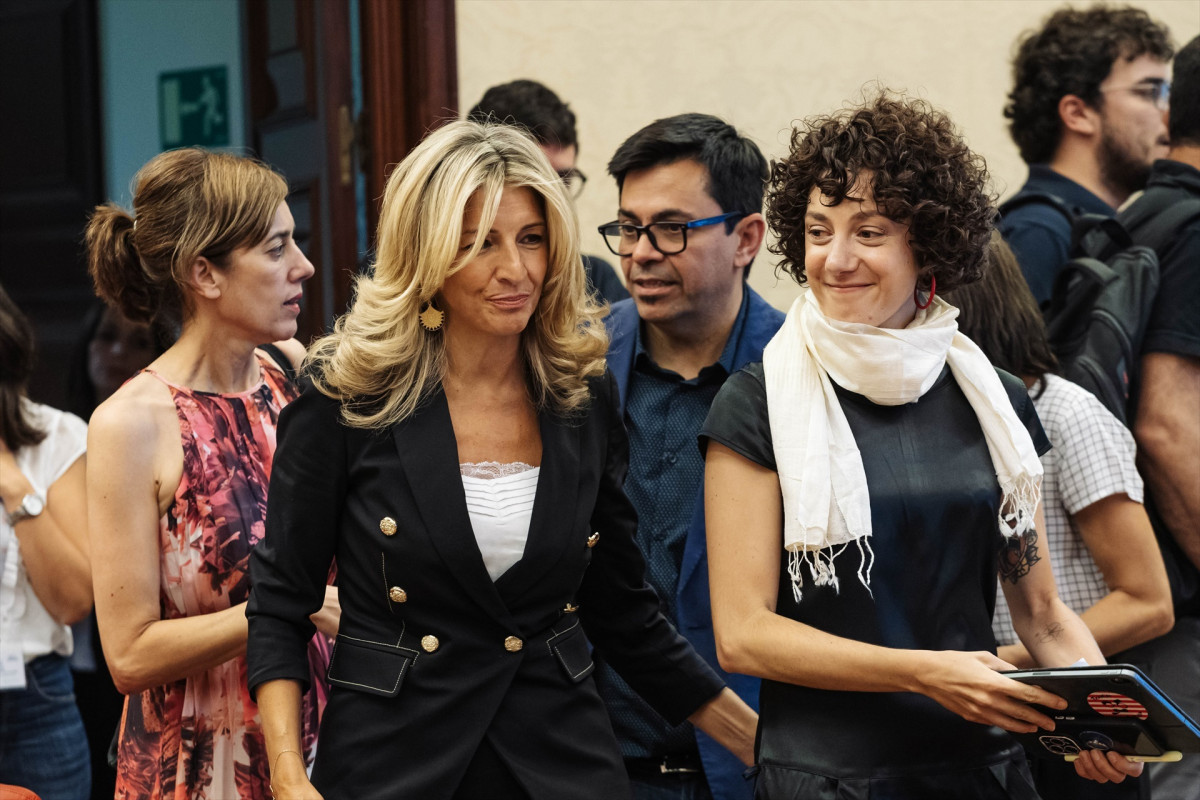 EuropaPress 5435900 lider sumar vicepresidenta segunda ministra trabajo economia social