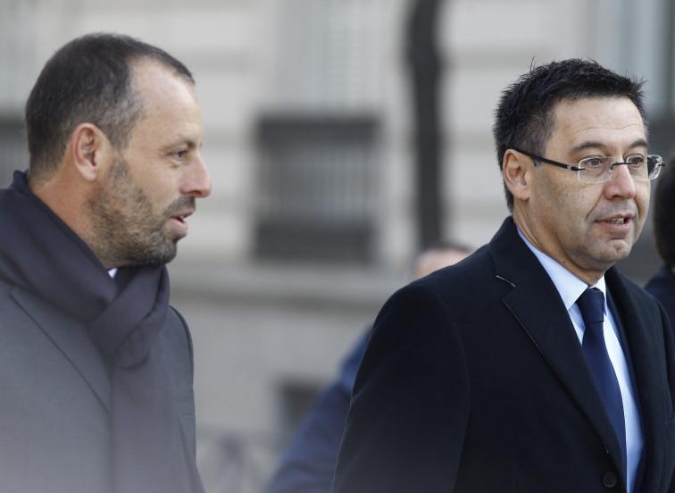 Rosell y Bartomeu, citados este jueves a declarar como investigados en el 'caso Negreira'