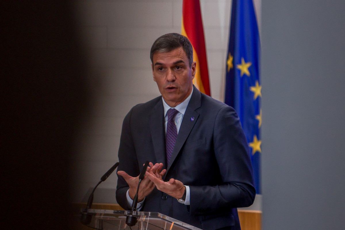 El presidente del Gobierno en funciones, Pedro S&aacute;nchez