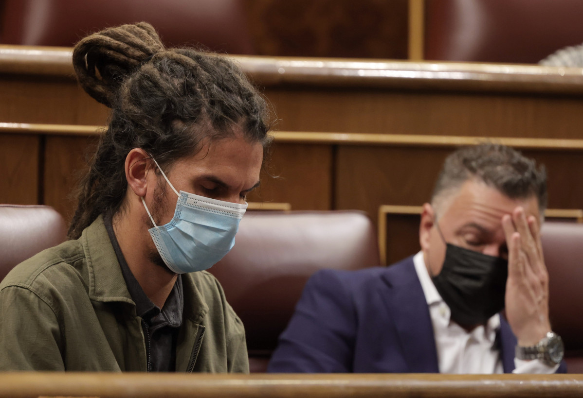 El ex secretario de Organización y diputado de Unidas Podemos Alberto Rodríguez.