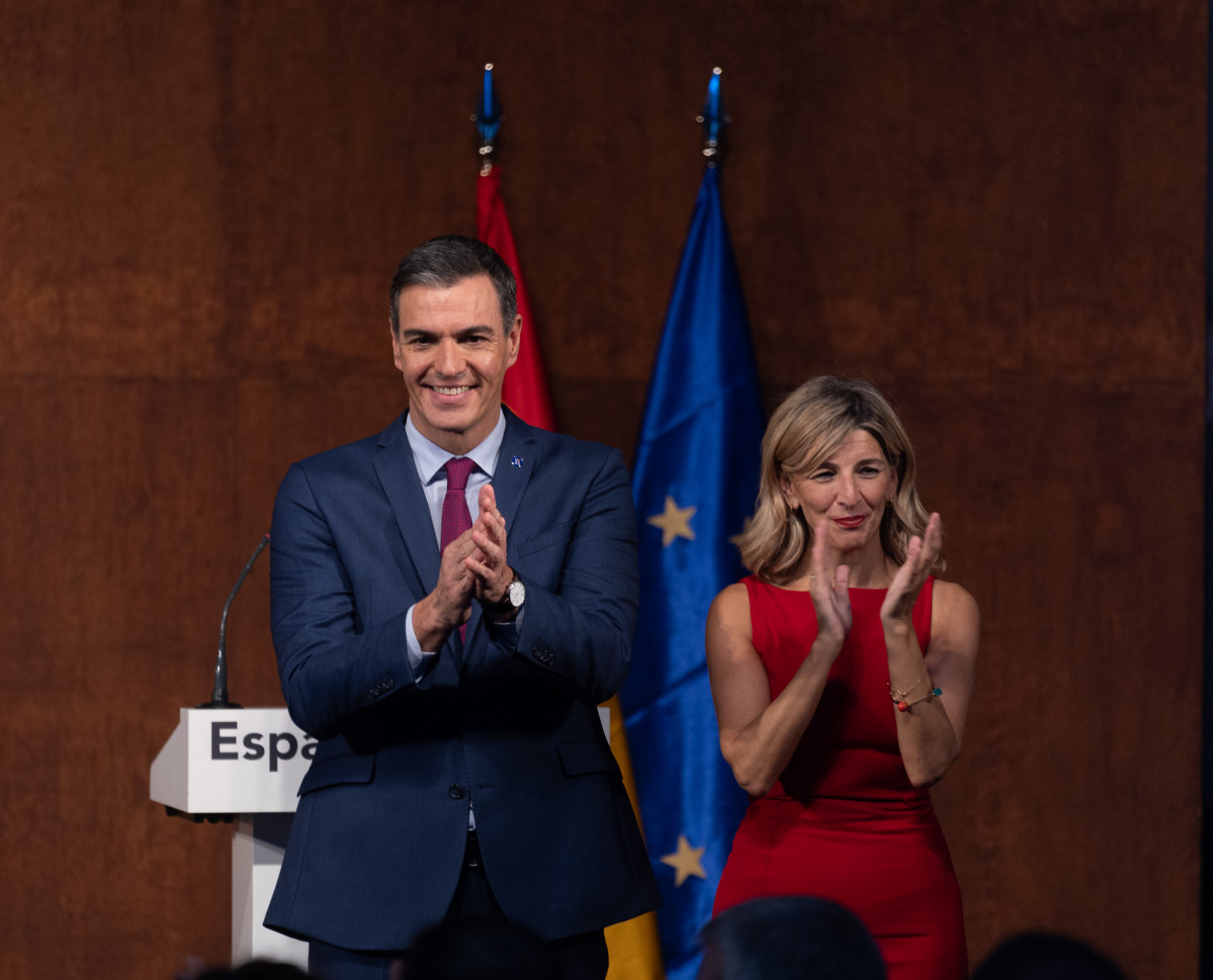 EuropaPress 5528527 presidente gobierno funciones pedro sanchez lider sumar vicepresidenta