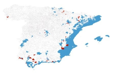 EuropaPress 5530968 mapa 70 nuevos municipios detectado mosquito tigre