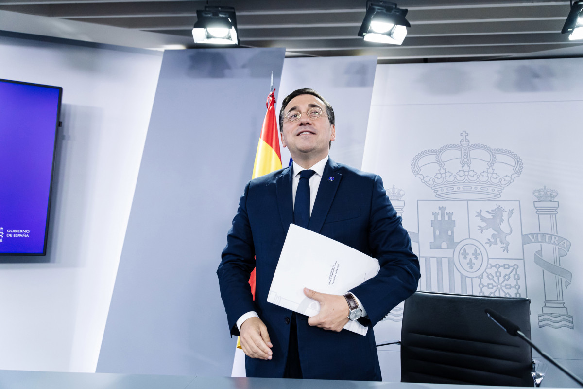 El ministro de Asuntos Exteriores, Unión Europea y Cooperación en funciones, José Manuel Albares