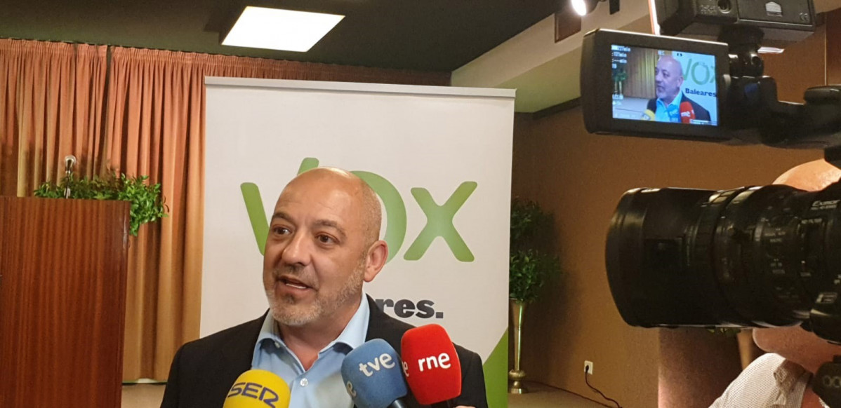 Archivo - El secretario provincial de Vox en Baleares, Sergio Rodríguez. Archivo.