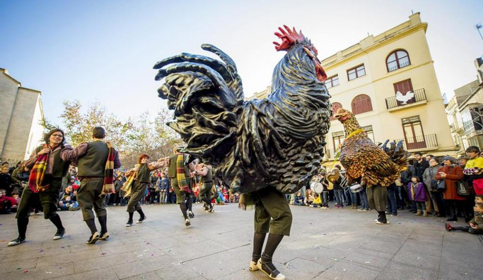 Fira del Gall a Vilafranca del Penedes foto 1