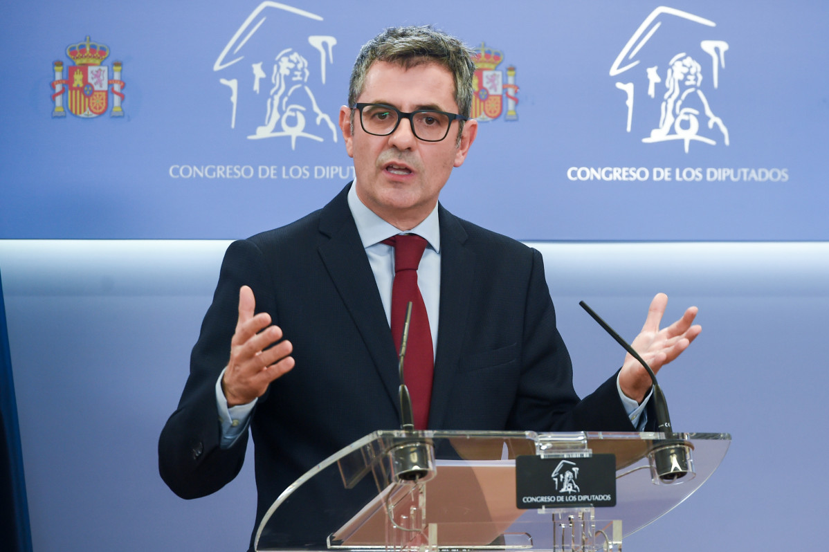 EuropaPress 5574447 ministro presidencia relaciones cortes memoria democratica felix bolanos