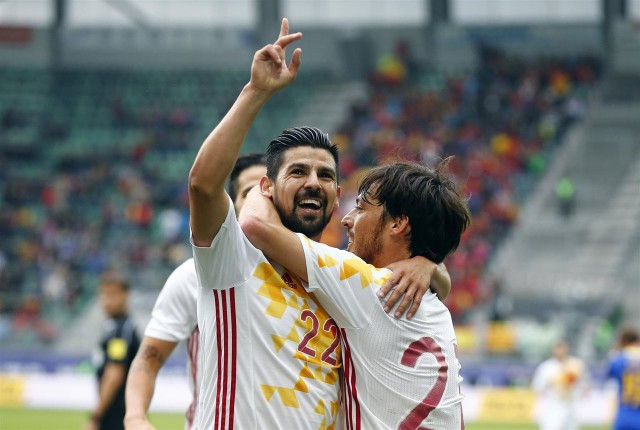 'La Roja' gana en su primer amistoso de preparación para la Eurocopa 2016