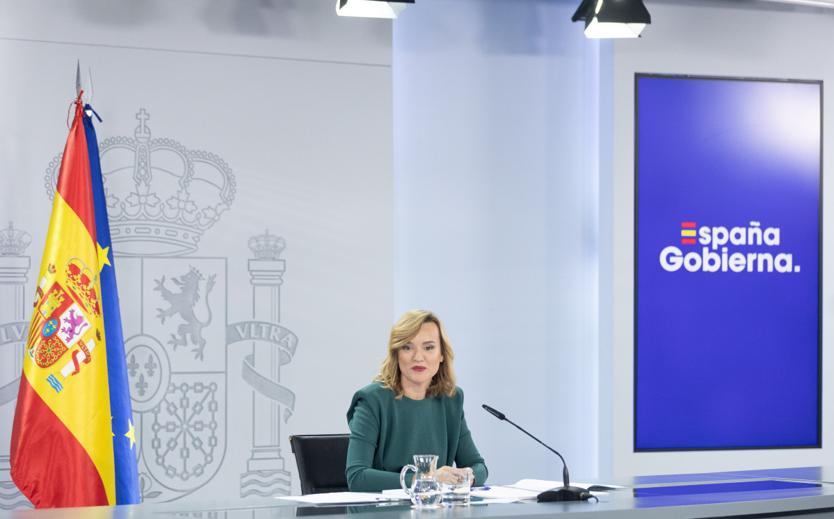 EuropaPress 5593031 portavoz gobierno ministra educacion formacion profesional deporte pilar