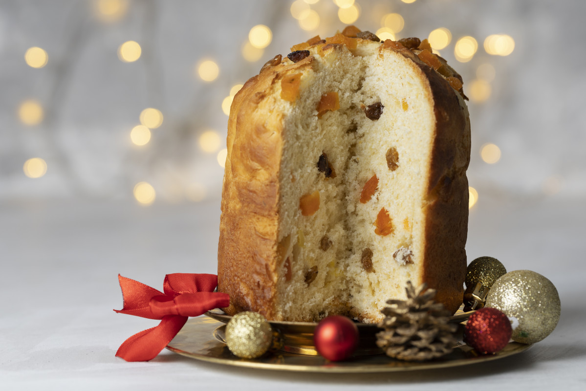 Deliciosos panetones adornos navidenos