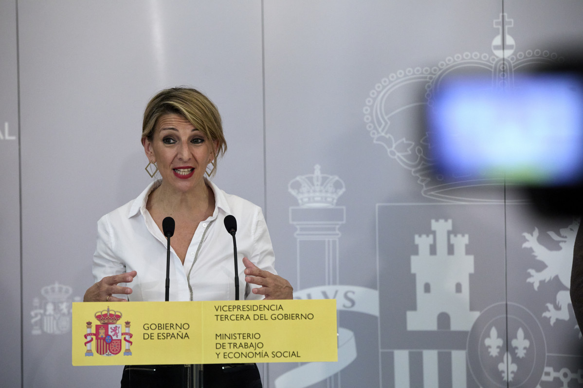 EuropaPress 3671078 vicepresidenta tercera gobierno ministra trabajo economia social yolanda