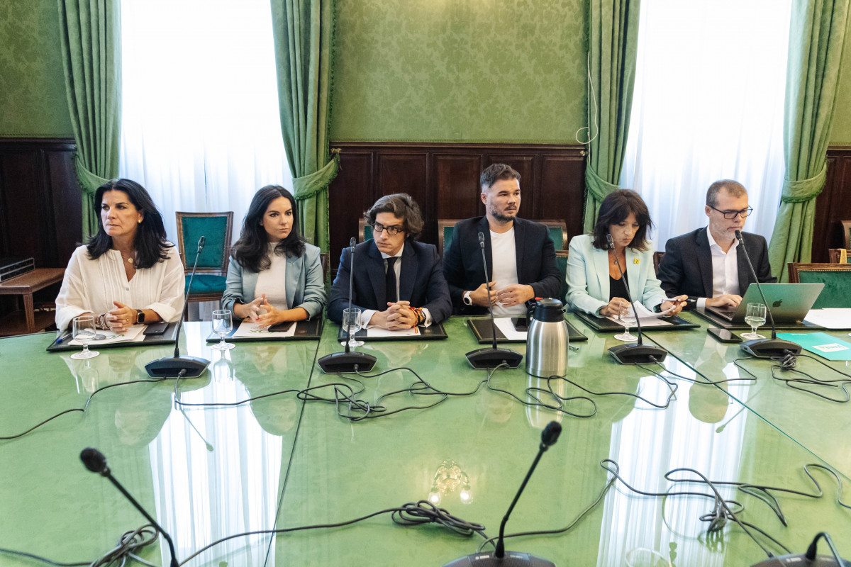 Archivo - Reunión de la Junta de Portavoces del Congreso