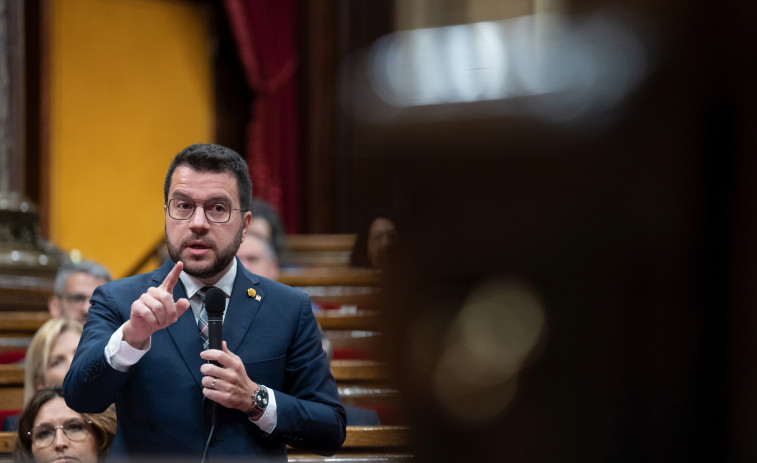 Aragonès asegura que la Constitución Española no satisface los derechos de Catalunya
