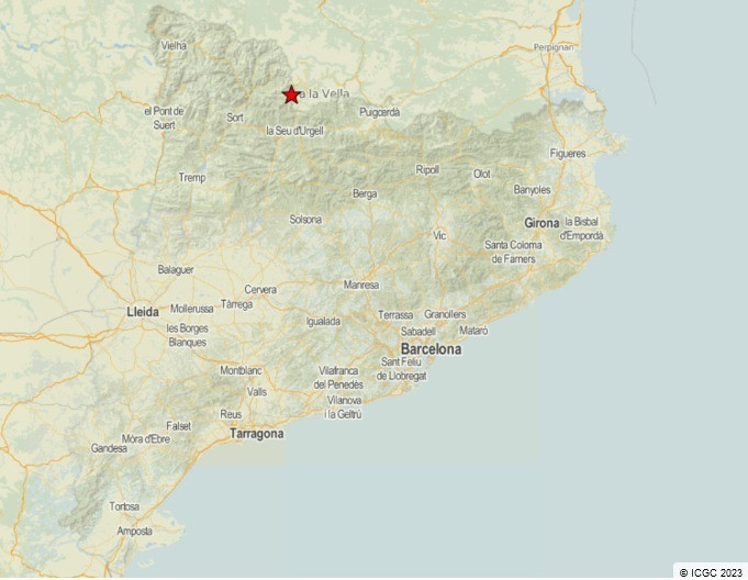 EuropaPress 5004043 registrado terremoto magnitud 22 frontera alt urgell lleida andorra
