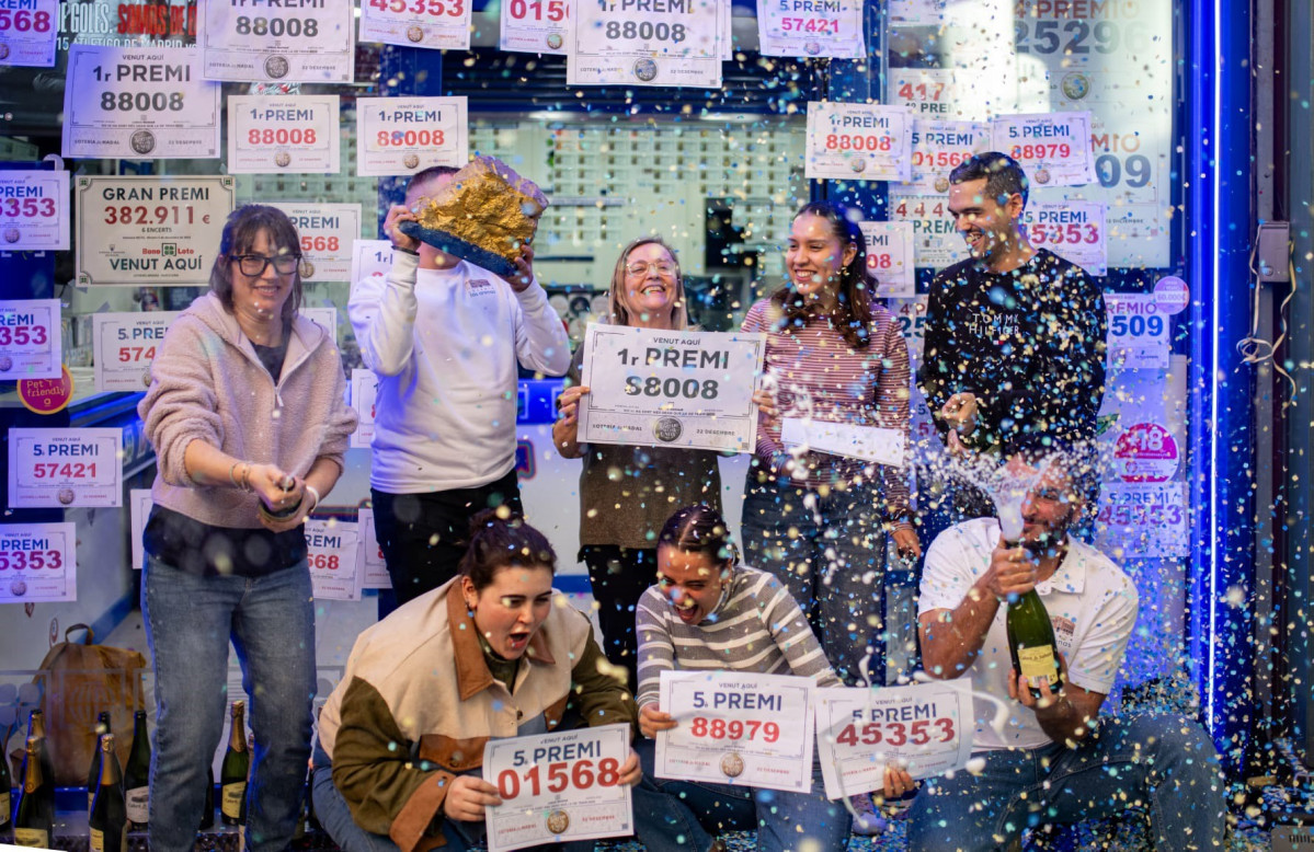 La Administración de Lotería 336 ubicada en el centro comercial Arenas de Barcelona