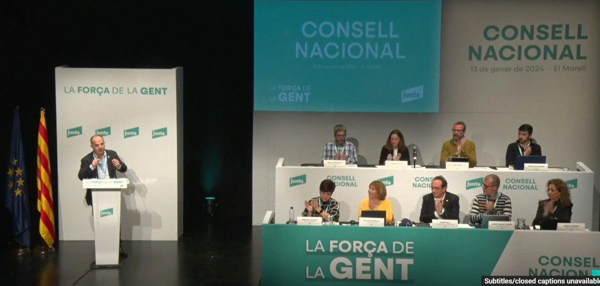 Un momento del discurso
