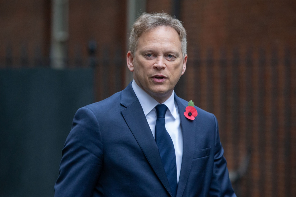 EuropaPress 5660123 november 12 2023 london england united kingdom defence secretary grant