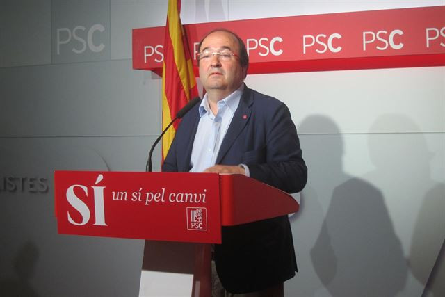 Miquel Iceta: “El PSC está acostumbrado a estar en la oposición”