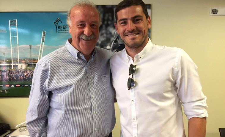 Casillas y Del Bosque hacen las paces