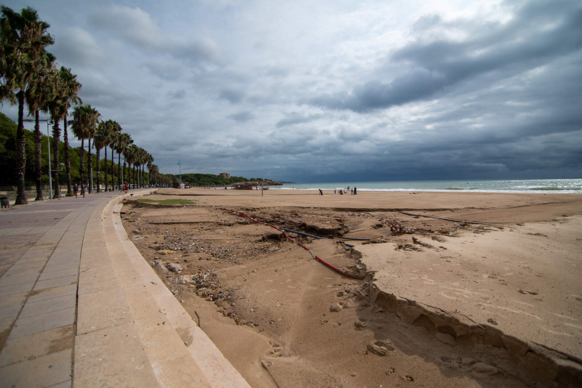 Europapress 4702510 estado quedado playa tarragona tormentas 24 septiembre 2022 tarragona 1600 1067