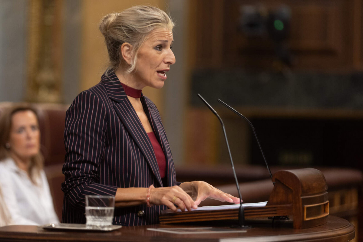 Europapress 6042488 vicepresidenta segunda ministra trabajo yolanda diaz interviene pleno 1600 1067