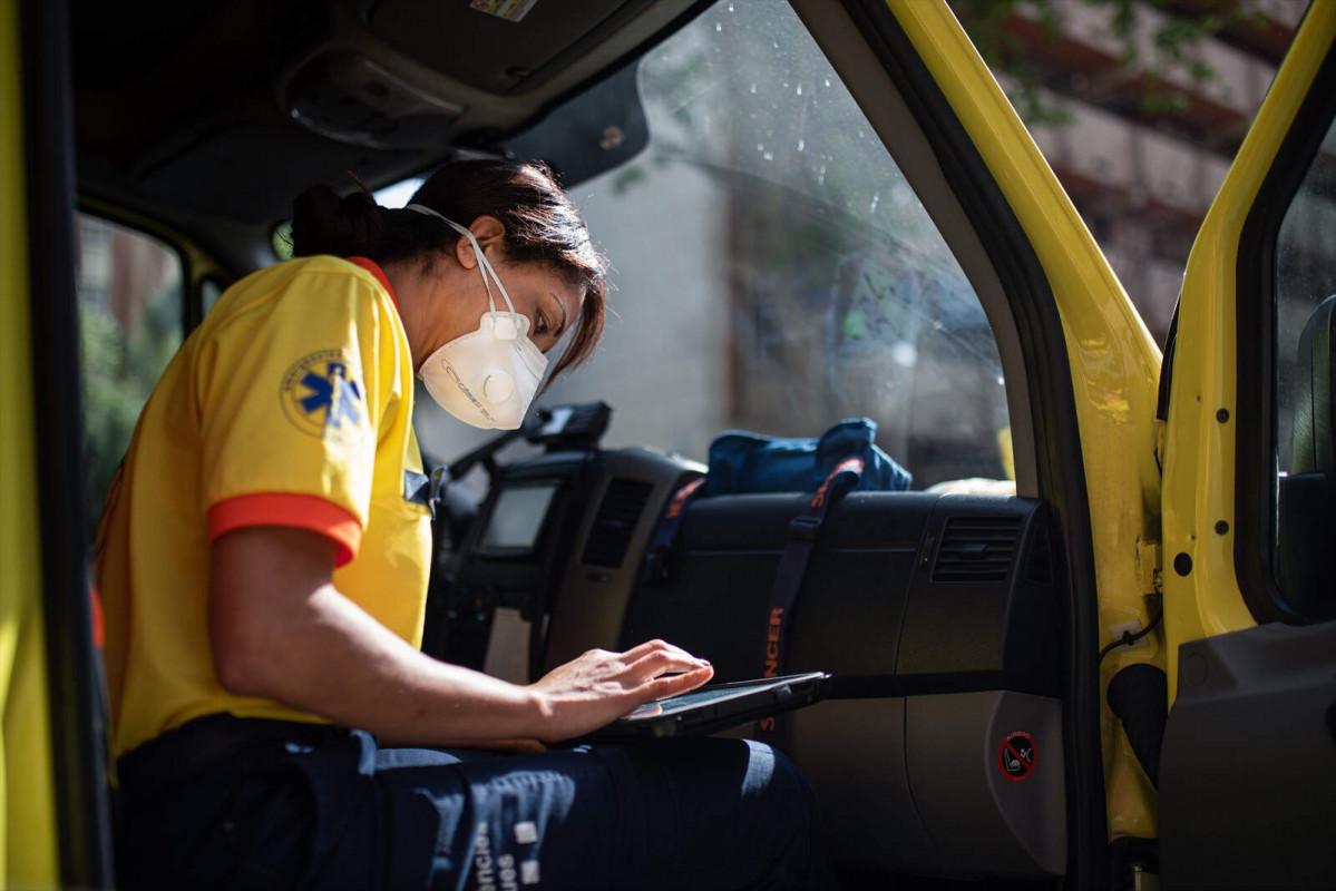 Europapress 2847125 tecnico sistema emergencias medicas sem generalitat cataluna ambulancia 1600 1067