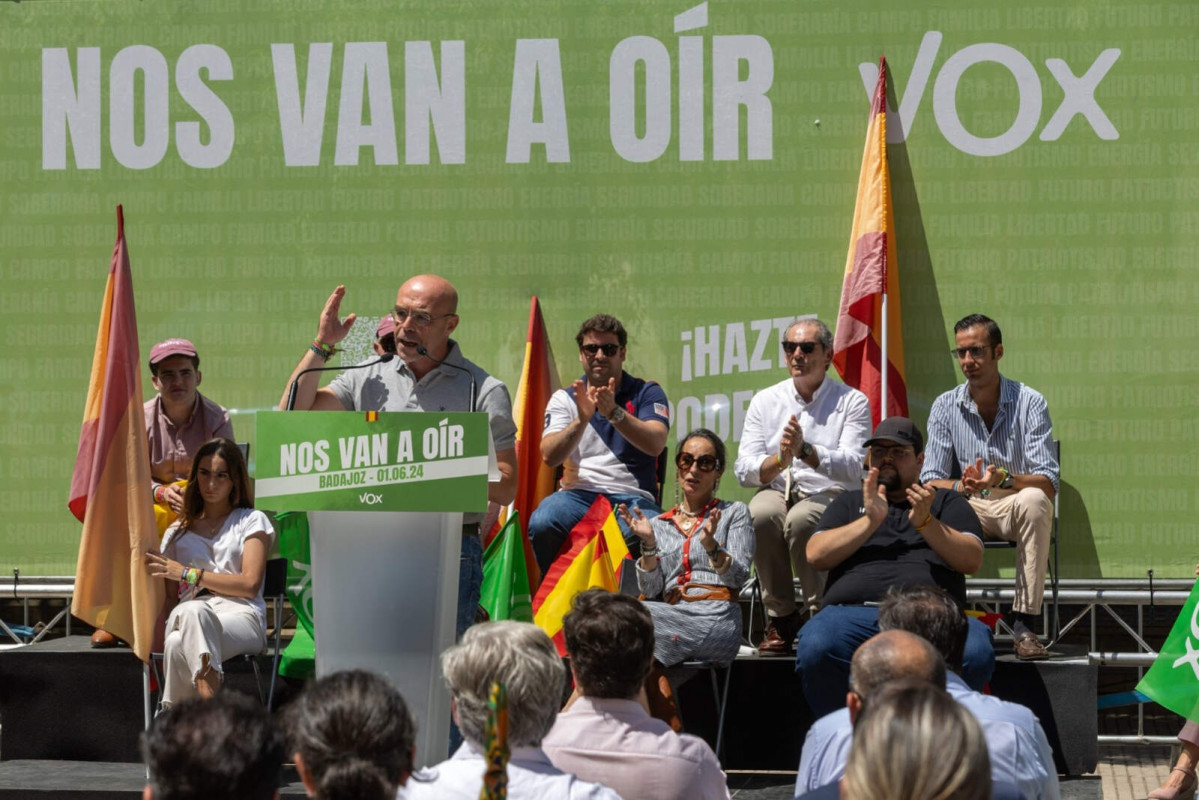 Europapress 6002493 cabeza lista vox parlamento europeo jorge buxade interviene acto celebrado 1600 1067