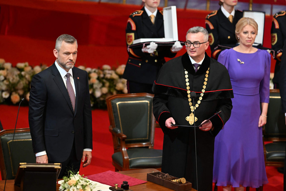 Europapress 6033583 15 june 2024 slovakia bratislava slovakias new president peter pellegrini 1600 1067