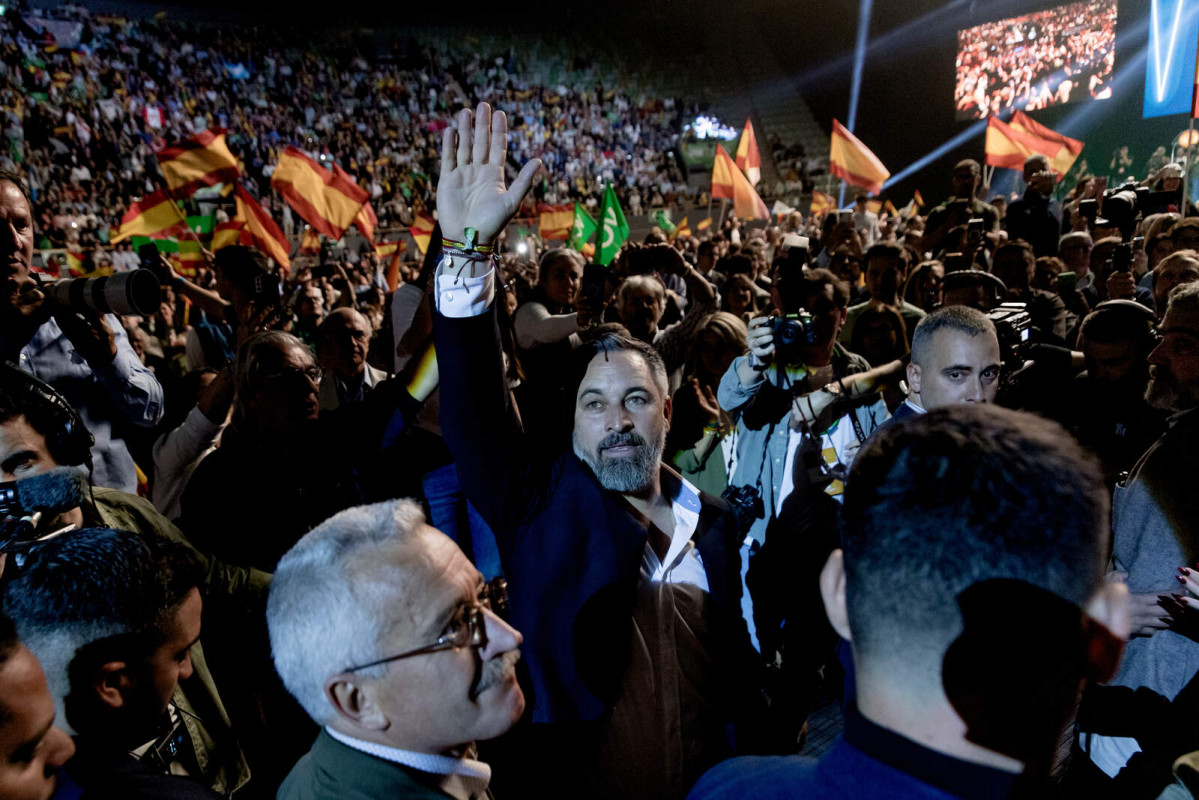 Europapress 5970183 lider vox santiago abascal fundador vox jose antonio ortega lara 3i llegada 1600 1067