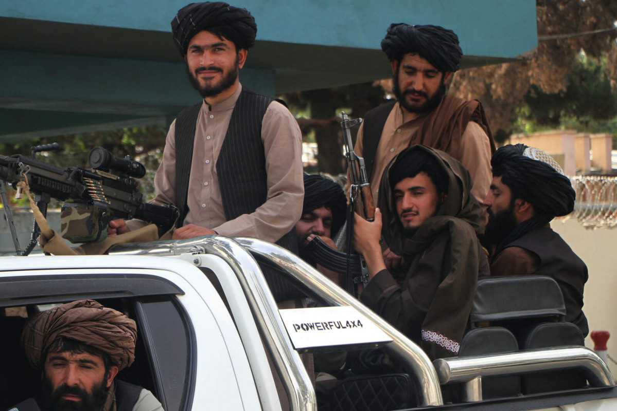 Europapress 5970007 210831    kabul aug 31 2021 xinhua    taliban members are seen on military 1600 1067