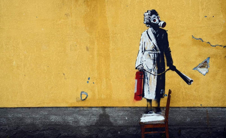 La Identidad de Banksy en peligro: la policía inicia la investigación  por 
