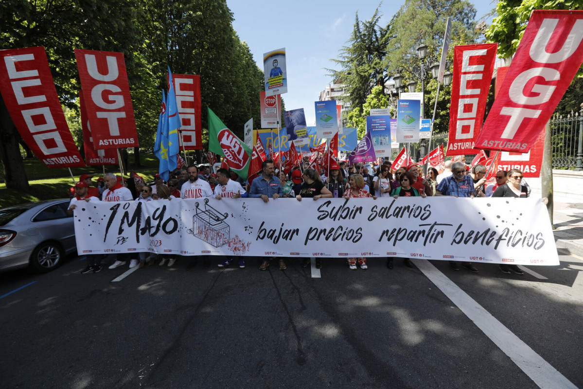 Europapress 5163390 decenas personas encabezan manifestacion sindicatos ugt ccoo dia trabajador 1600 1067