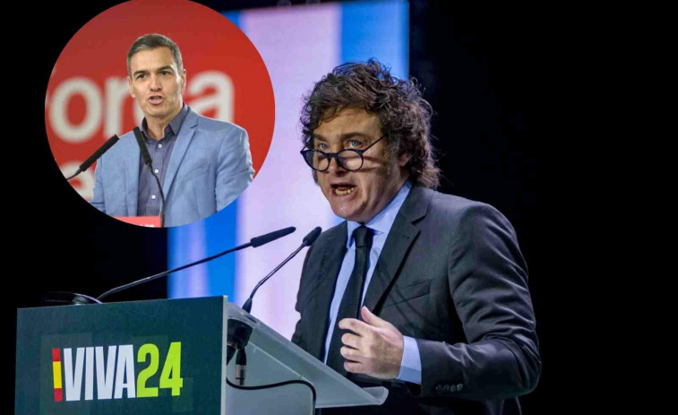 Milei carga de nuevo contra Pedro Sánchez: lo tacha de 