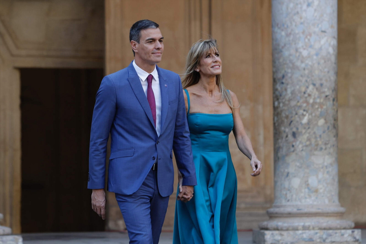 Europapress 5486272 presidente gobierno funciones pedro sanchez junto mujer begona gomez 1600 1067