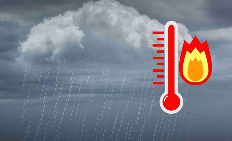 Calor, tormentas y lluvias ponen este sábado en aviso a una decena de provincias