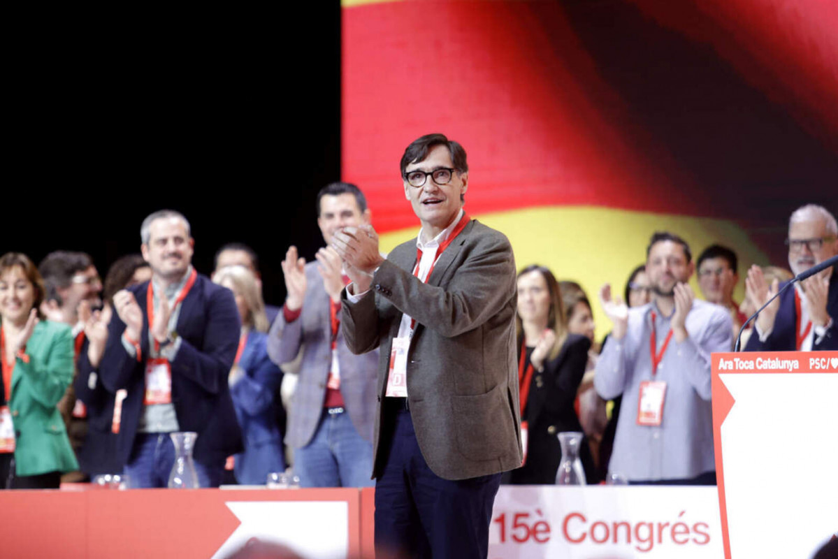 Europapress 5833024 primer secretario psc salvador illa acto clausura 15 congreso psc palacio 1600 1067