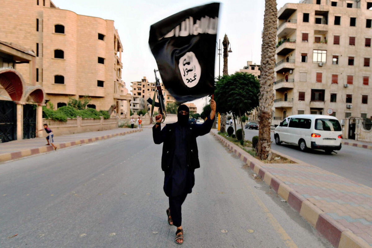 Europapress 5054404 june 29 2014 raqqa syria islamic state of iraq and the levant fighter waves 1600 1067