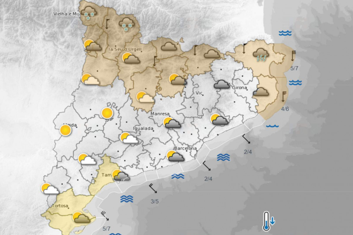 Prevision de tiempo en catalunya miercoles 28 de febrero 1600 1067