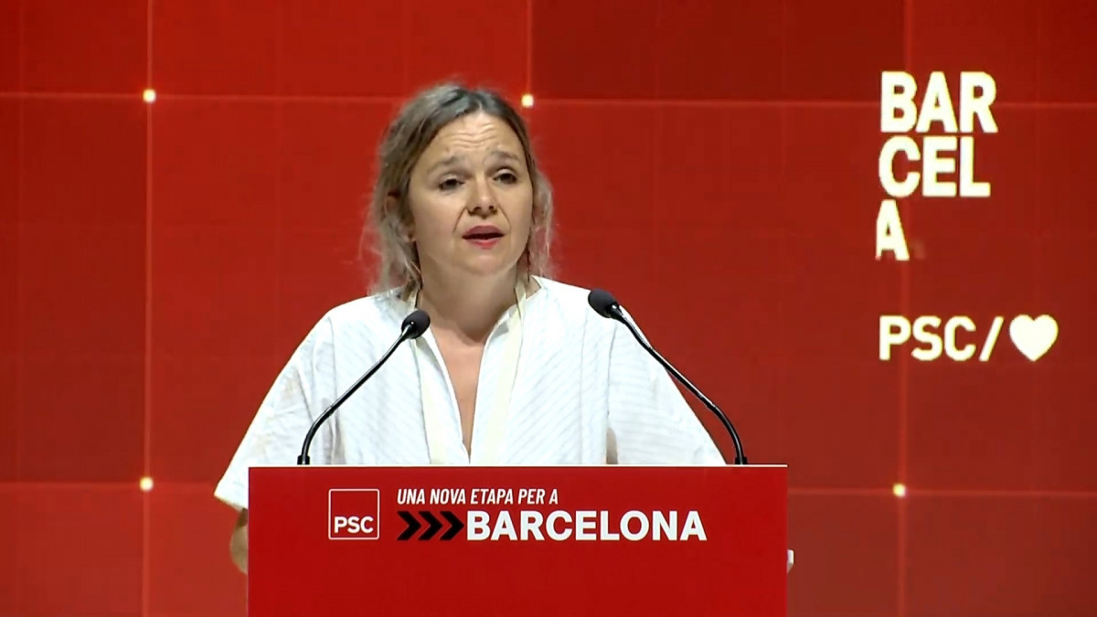 EuropaPress 6076389 sara jaurrieta elegida primera secretaria federacion psc barcelona