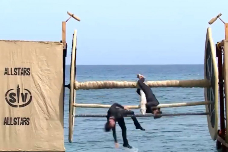 VÍDEO | La peligrosa caída que sufrió Bosco Martínez en la noria infernal de 'Supervivientes All Star'