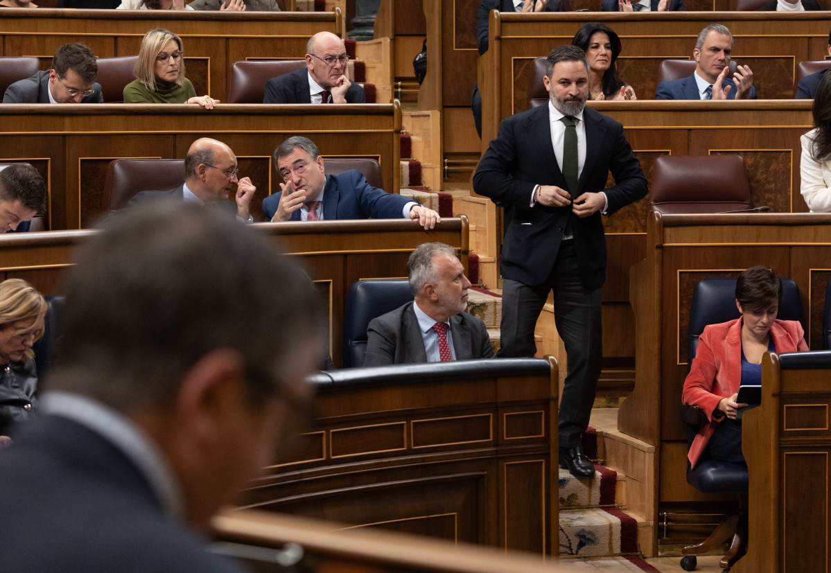 EuropaPress 5648160 lider vox santiago abascal pleno congreso diputados 20 diciembre 2023